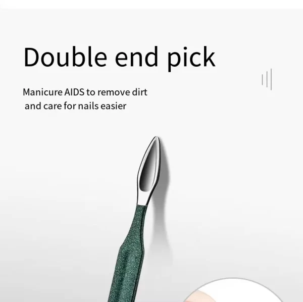 Juego de tijeras de uñas para hombre y mujer, cortaúñas especial de gama alta para el hogar, herramientas de belleza de manicura, 6 piezas portátiles para el hogar - Image 23