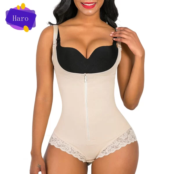 Fajas Colombiana Fajas cortas triangulares con broches busto para uso diario y posquirúrgico adelgazante vaina vientre mujeres levantamiento de glúteos - Image 6