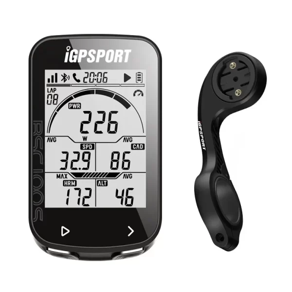 Ordenador de bicicleta GPS IGPSORT BSC100S, velocímetro inalámbrico para bicicleta, cronómetro digital, cuentakilómetros para ciclismo, Ordenador de ciclismo - Image 8
