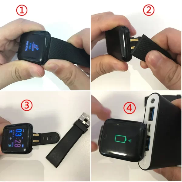 Reloj inteligente multifunción para hombres, mujeres y niños, recordatorio de mensajes, Control de música, calorías deportivas, reloj inteligente D13, reloj despertador 116Plus - Image 21