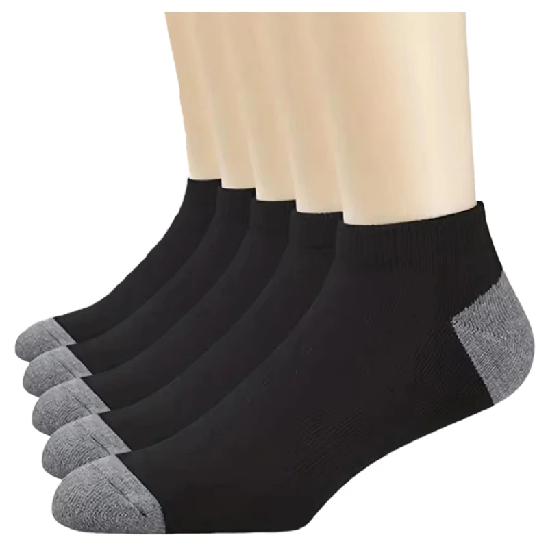 10 pares de medias deportivas de algodón transpirables para hombre, calcetines de fibra de bambú para otoño e invierno, desodorante con absorción de sudor, calcetines de negocios - Image 25