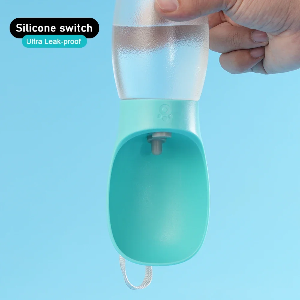 Botella de agua para mascotas, dispensador portátil a prueba de fugas para cachorros y gatos, alimentador de bebidas para mascotas pequeñas y grandes, suministros para tazas - Image 15