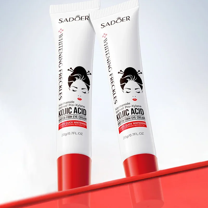 SADOER ácido kójico Retinol crema para ojos anti ojeras eliminar bolsas de ojos hidratante reafirmante belleza ojos productos para el cuidado de la piel - Image 6